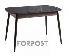 Стол раздвижной со стеклянной столешницей (BLACK, WHITE) в Тавде - tavda.mebel-74.com | фото