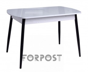 Стол раздвижной со стеклянной столешницей (BLACK, WHITE) в Тавде - tavda.mebel-74.com | фото