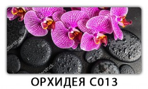 Стол раздвижной Трилогия с фотопечатью Орхидея R041 в Тавде - tavda.mebel-74.com | фото