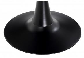 Стол стеклянный Tulip 90x74 black glass в Тавде - tavda.mebel-74.com | фото