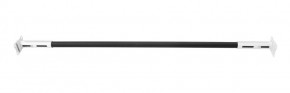 Турник раздвижной 1450-1700 цв. белый-черный FLEXTER PROFI в Тавде - tavda.mebel-74.com | фото