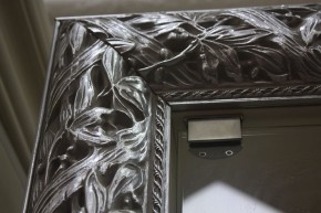 Зеркало Тиффани Premium черная/серебро (ТФСТ-2(П) в Тавде - tavda.mebel-74.com | фото